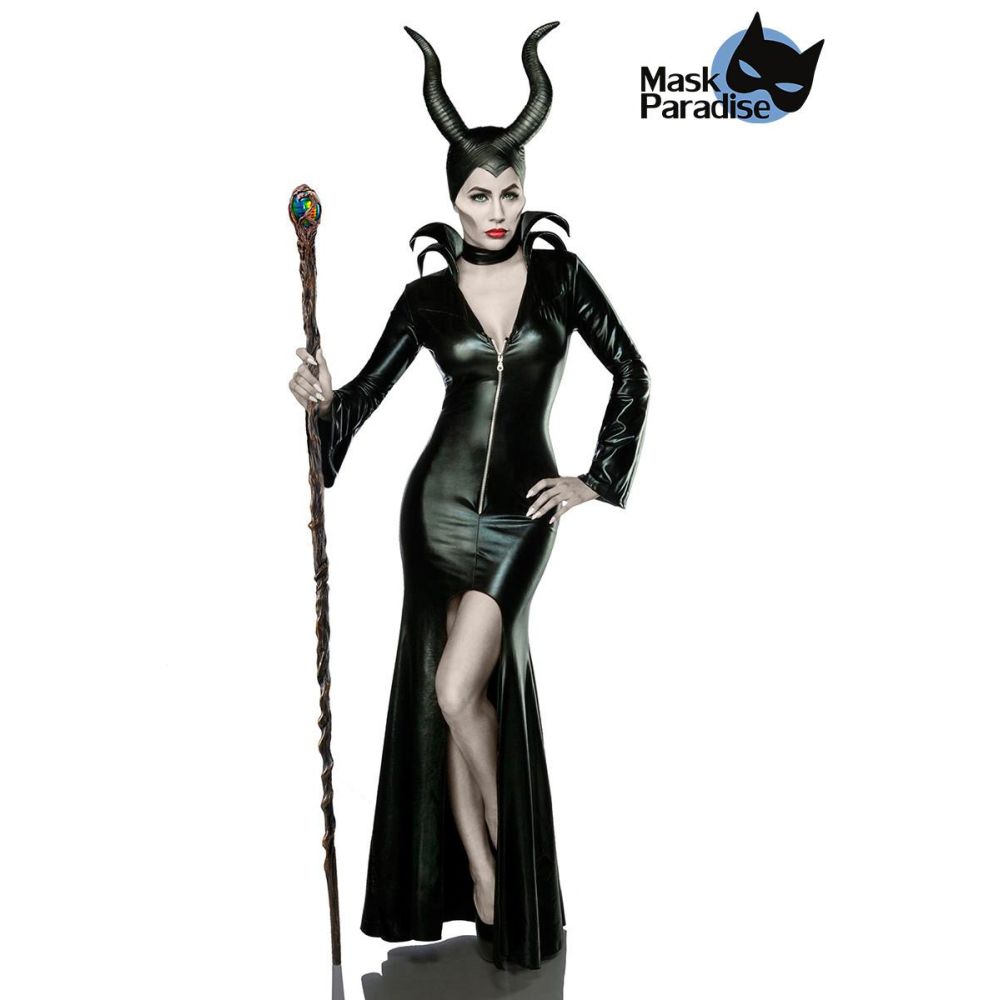 Mask Paradise - Mistress Of Evil Kostuum - Zwart
